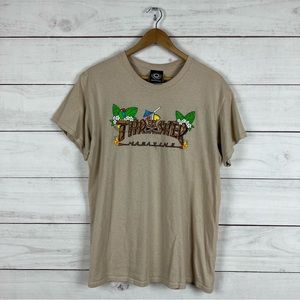 Thrasher Skateboard Hawaiian T-Shirt Medium